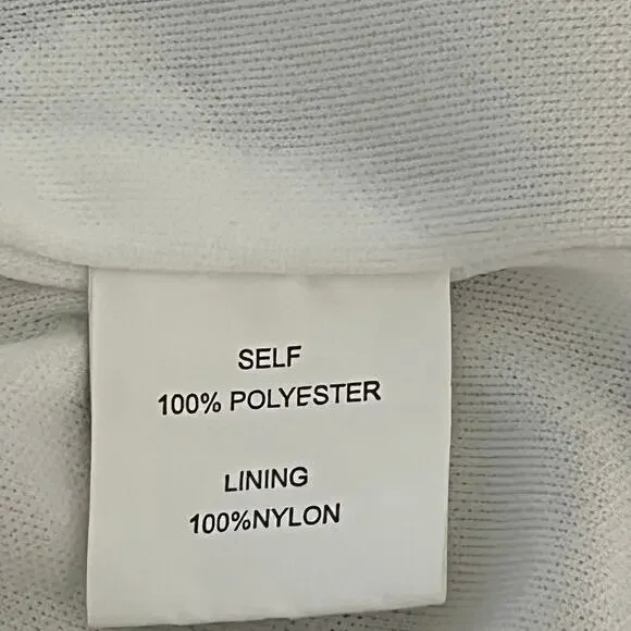 Blue Tassel Anthropologie White Floral Eyelet Lace Lined Cami Size XL - Picture 7 of 10